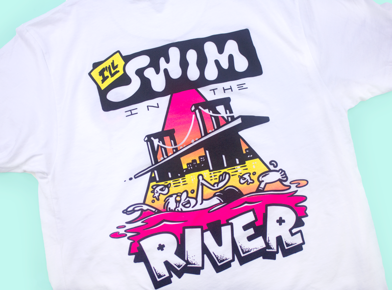 Dark Igloo “I’ll Swim in the River” Shirt